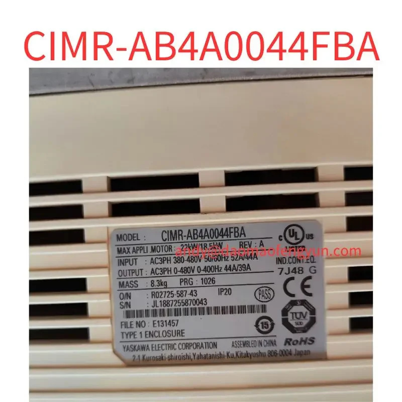 리퍼 주파수 변환기 CIMR-AB4A0044FBA 22KW 18.5KW 380V OK