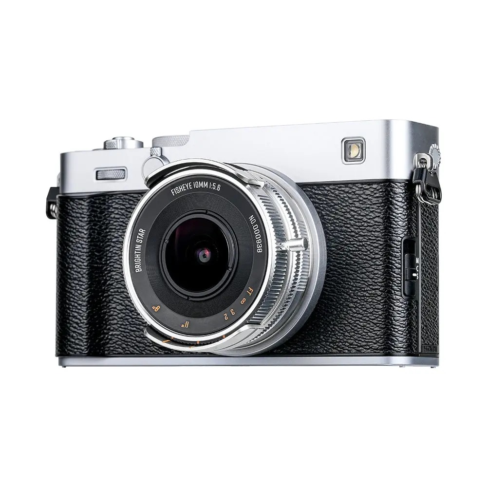 Brightin Star 10mm F5.6 Pro APS-C 어안 렌즈 후지 소니 니콘 캐논 - 상세 이미지 5