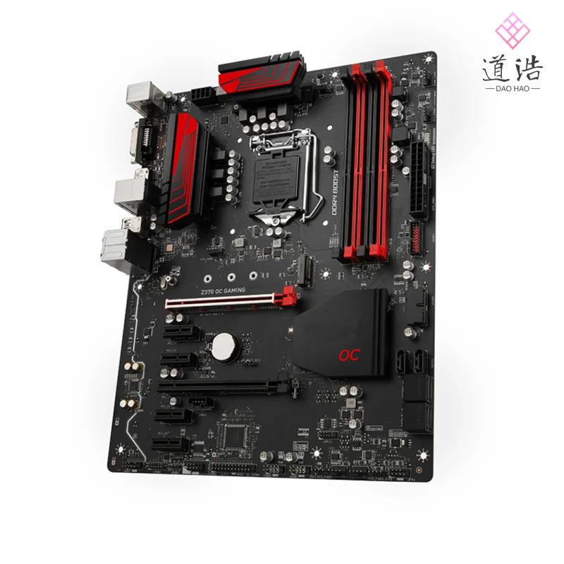 리퍼 완료 메인보드 Z370 OC GNG 마더보드 64GB M.2 SATA III LGA 1151 DDR4