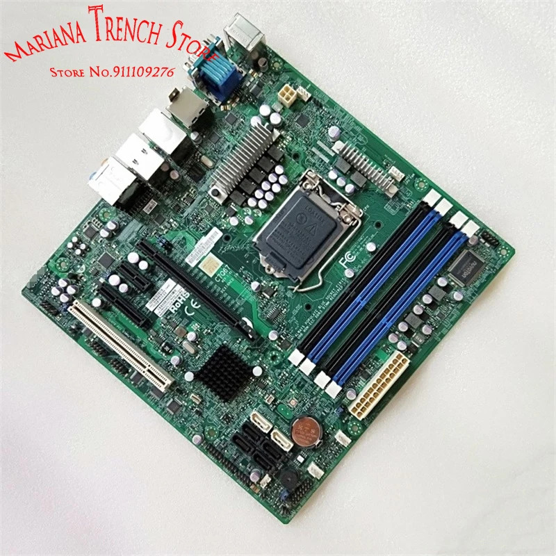슈퍼마이크로 마더보드C7Q67 LGA1155 2 세대 코어 i3 i5 i7 시리즈 DDR3 PCI-E 2.0