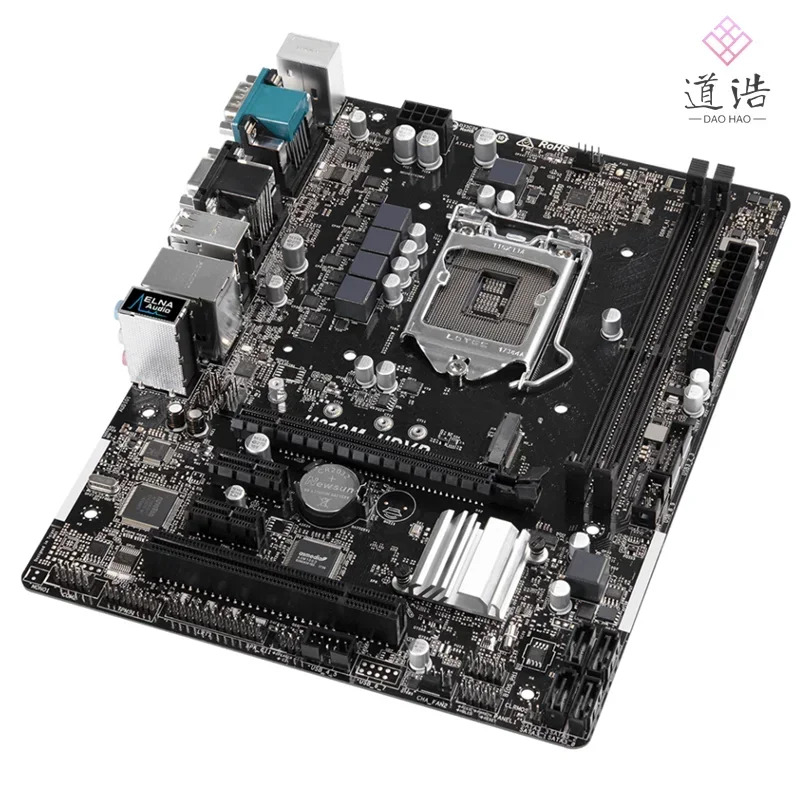 ASRock호환 H310M-HDVP 마더보드 64GB HDMI PCI-E3.0 M.2 LGA 1151 DDR4 마이크로 H310 메인보드 완전 작동 리퍼