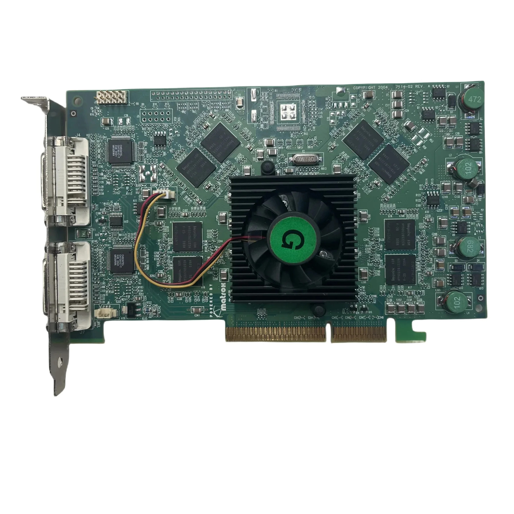 원본 PH-A8X256 AGP4X/8X 256M 산업제어 보드