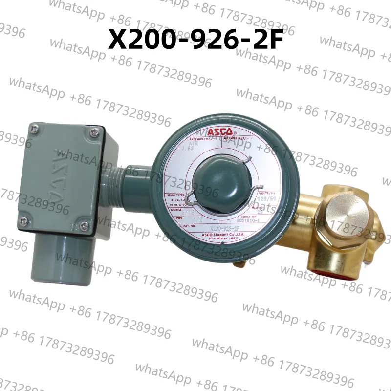 ASCO 방폭형 핵 등급 솔레노이드 밸브 X200-926-2F AC120V K021810-1