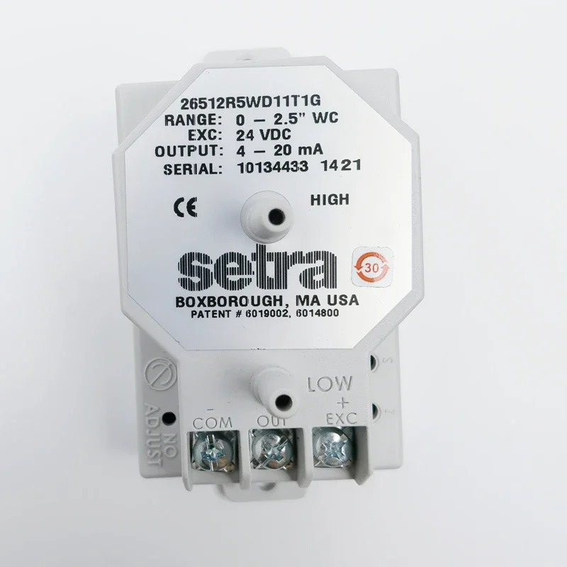 미국 세트라 265 압력 트랜스미터 마이크로 압력차 센서 26512R5WD11T1G