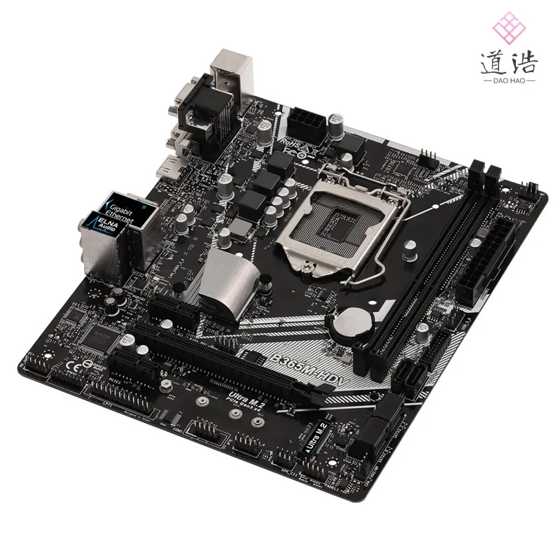 ASRock호환 B365M-HDV 마더보드리퍼 완료 메인보드 32GB HDMI PCI-E3.0 M.2 LGA 1151 DDR4 마이크로 B365
