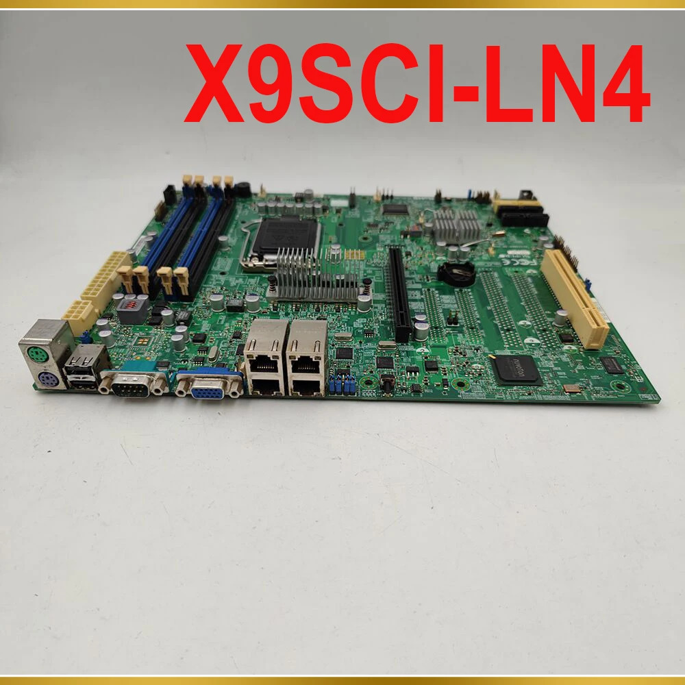 Supermicro 서버 워크스테이션 마더보드용LGA1155는 intel호환 Xeon E3-1200 V2 시리즈 X9SCI-LN4를 지원