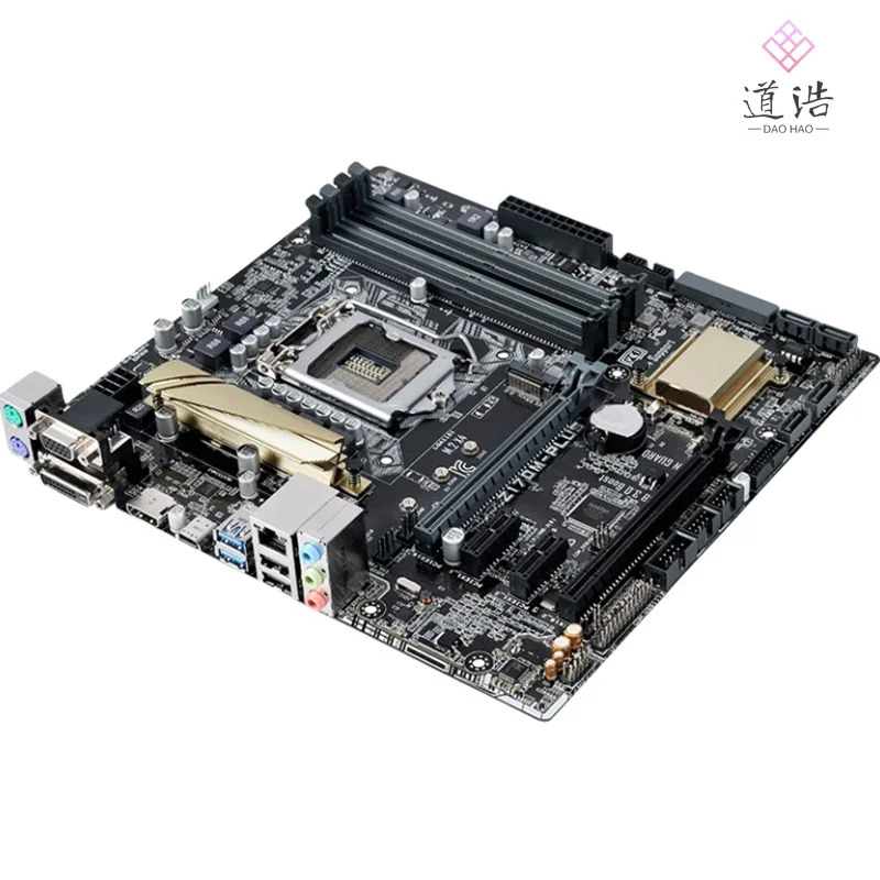 Z170M-PLUS 64GB HDMI PCI-E3.0 M.2 LGA 1151 DDR4 마이크로 메인보드Z170 마더보드 완전 작동 리퍼