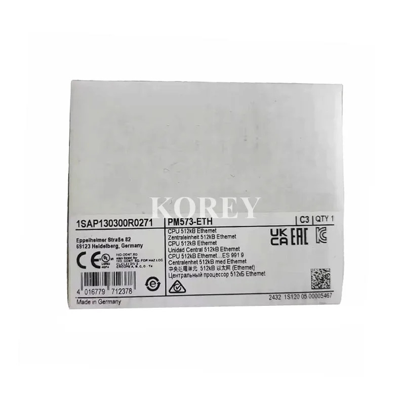 AC500 모듈 PM573-ETH A8 1SAP130300R0271 지점