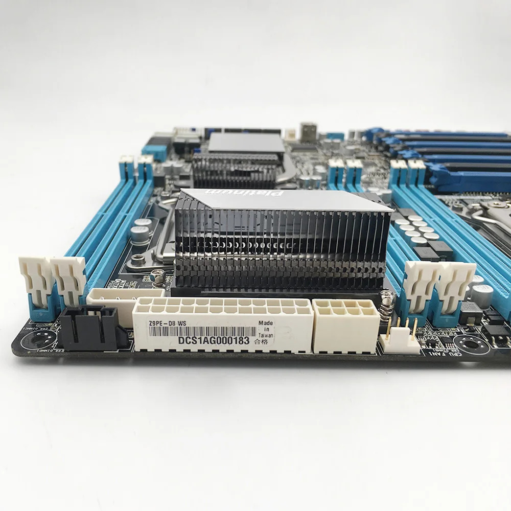 ASUS호환 워크스테이션 마더보드 LGA2011 C602 7xPCI 익스프레스 3.0 x16 USB3.0 SATA 6Gb/s Z9PE-D8 WS용