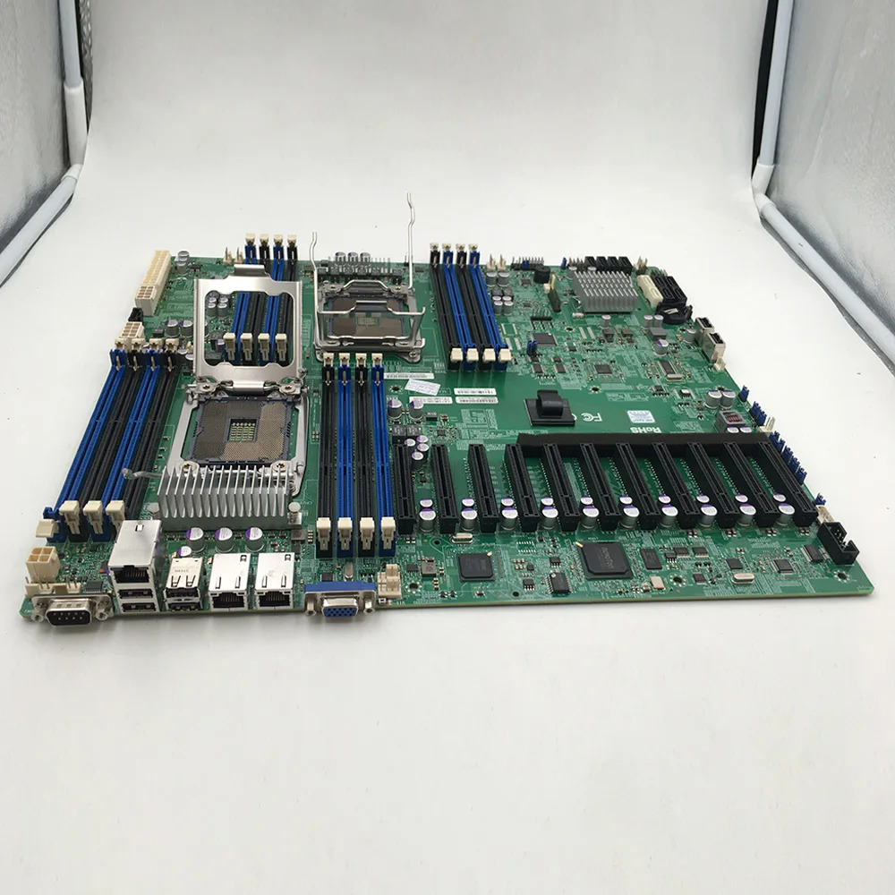 Supermicro 서버 마더보드 LGA2011 X79 지원 E5-2600 시리즈X9DRX-F
