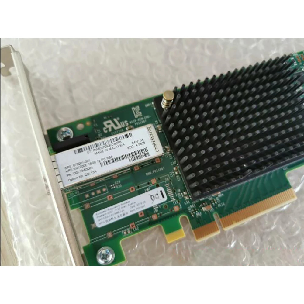 hp호환 SN1200E 16Gb 1P FC 단일 포트 HBA 카드870001 -001 Q0L13A