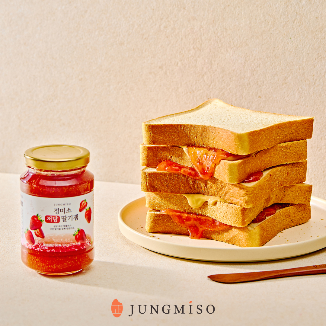 정미소 저당 저칼로리 국산 딸기잼 320g, 1개 이미지 3