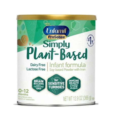 [엔파밀][해외]엔파밀 분유 식물성 366g 1팩 센시티브 0-12개월 Enfamil ProSobee Soy-Based Infant Formula