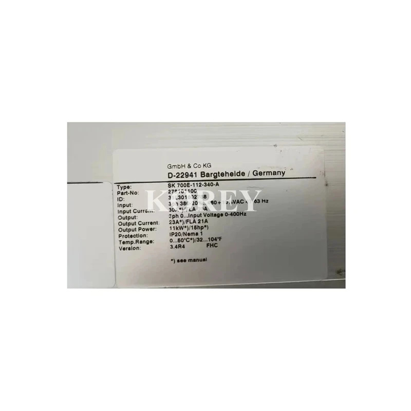인터버 SK700E-112-340-A SK 700E-112-340-A 상태