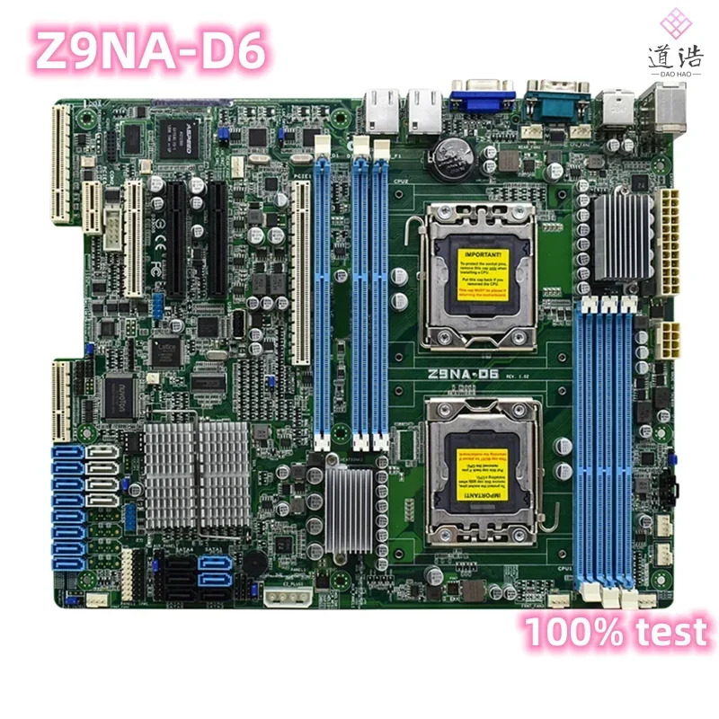 Z9NA-D6 Servidor 마더보드 LGA 1356 DDR3 메인보드완전 작동 리퍼