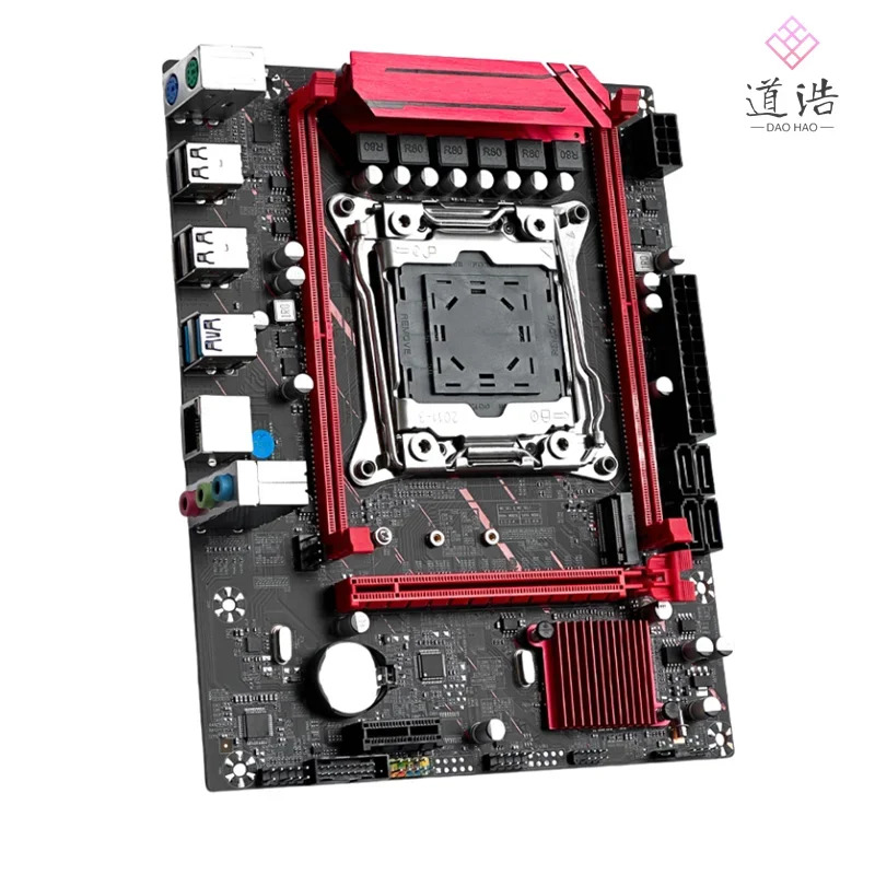 JGINYUE X99M-H D4 마더보드 64GB M.2 LGA 2011-3 DDR4 X99 메인보드 완전 작동 리퍼