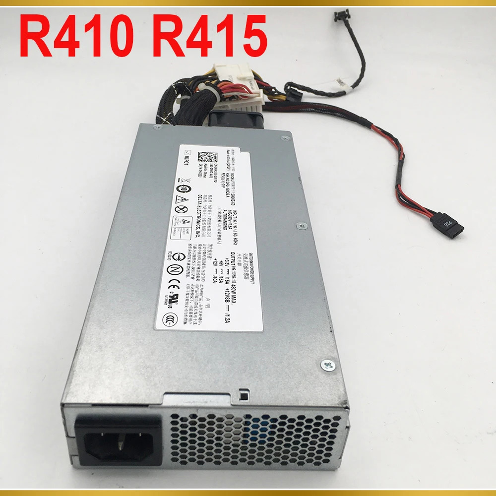 DELL R410 R415 서버 전원공급장치 DPS-480CB A CN-0H410J 0H410J H410J 480W D480E-S0
