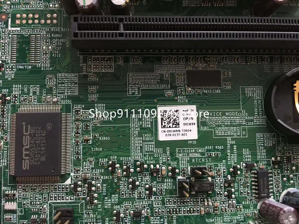 DELL OptiPlex 780 마더보드 작동 Q45 DDR3 SFF 소형 보드 91WRN 3NVJ6