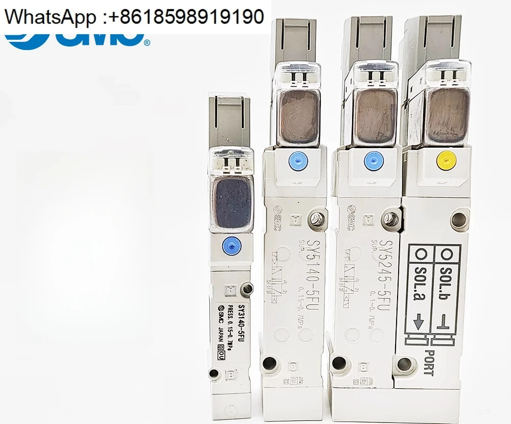 SMC 솔레노이드 밸브 SY5140-5FU 3140-5FUD 3245/5245-5FUE-Q SY5120-5FU-C6