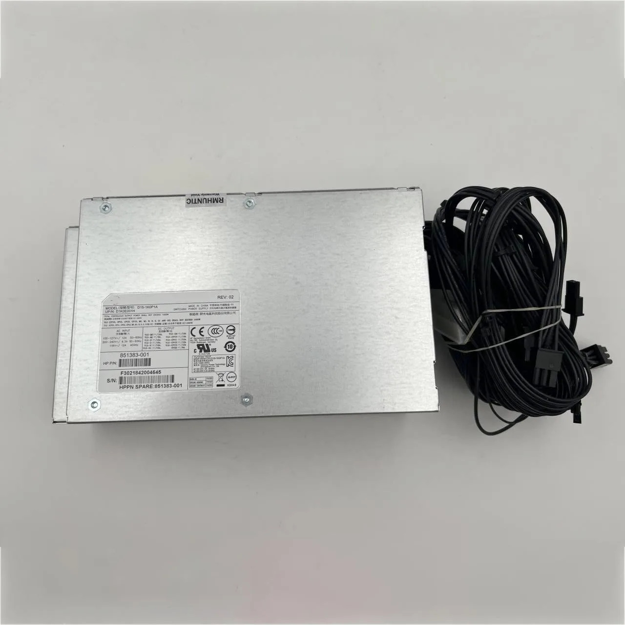 hp호환 Z6 G4 워크스테이션 전원공급장치 1000W851383 -001 D15-1K0P1A D1K0E001H 전 리퍼 완료