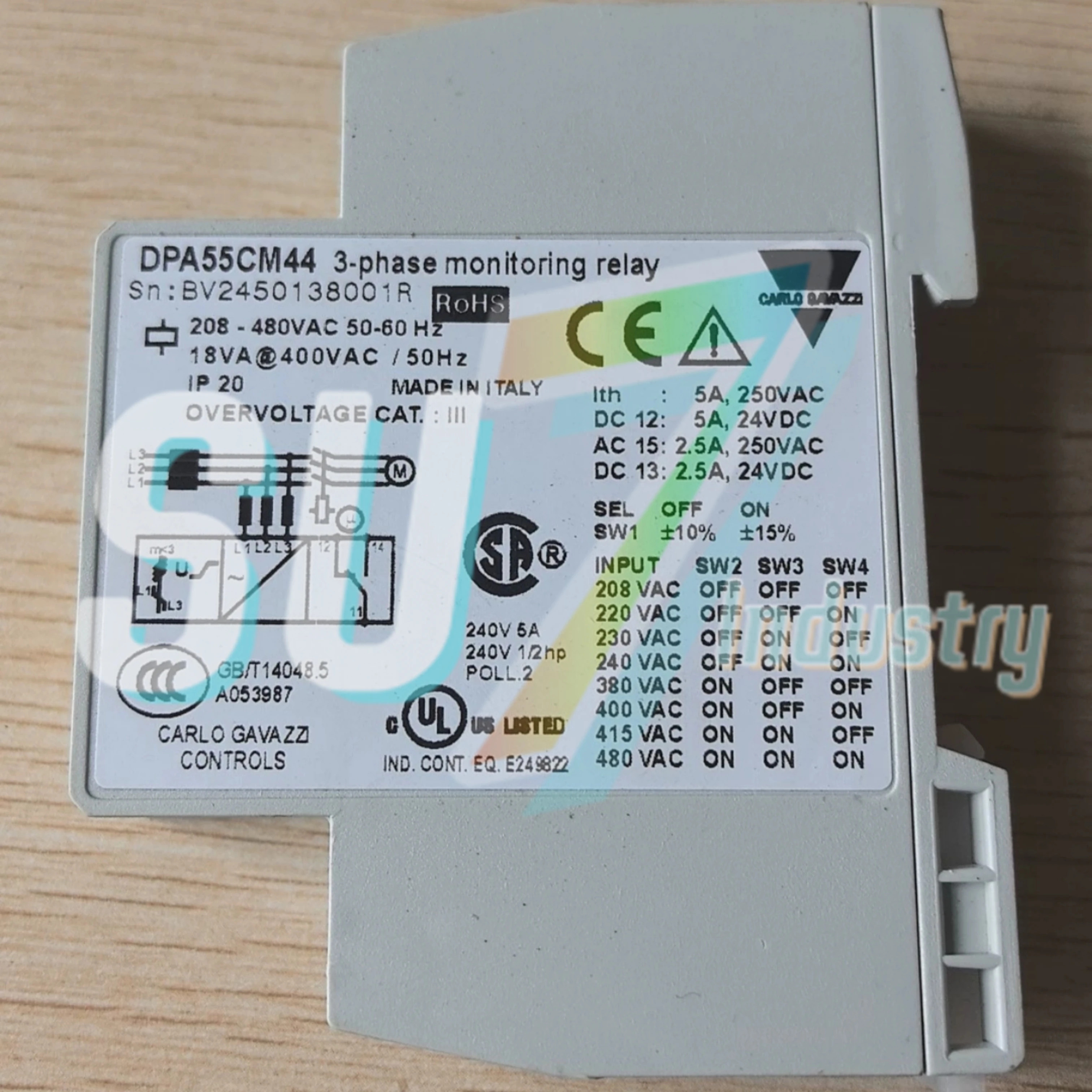 3상 릴레이 원본 DPA51CM44B014 DPA51CM44B014T DPA52CM44 DPA53CM48 DPA55CM44 DPB01CM23
