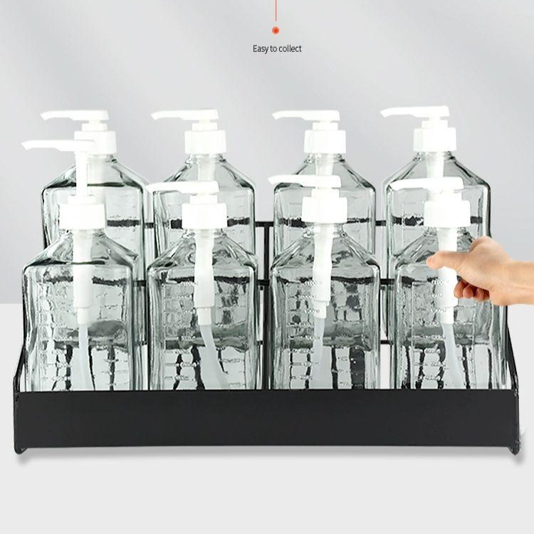 카페 거치대 디스펜서 업소용 수납 랙 호텔 꽂이 소스 시럽 커피숍 컵홀더 정리 식당 - 상세 이미지 3
