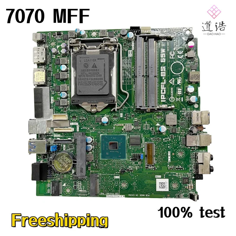 Dell Optiplex 7070 MFF 마더보드IPCFL-BS 65W CN-0Y3R3K 0Y3R3K Y3R3K LGA 1151 DDR4 메인보드 완전 작동