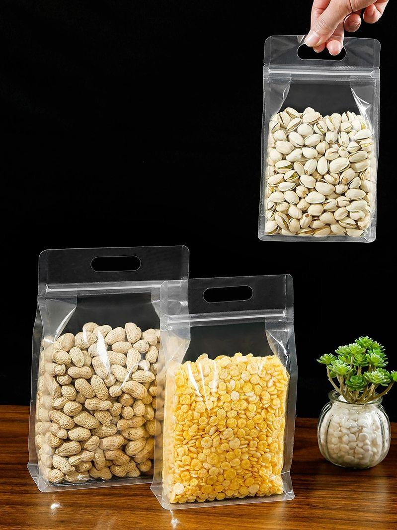 미니지퍼백 식품용 비닐 보관 포장봉투 소형 지퍼팩 다용도 밀폐 - 상세 이미지 2