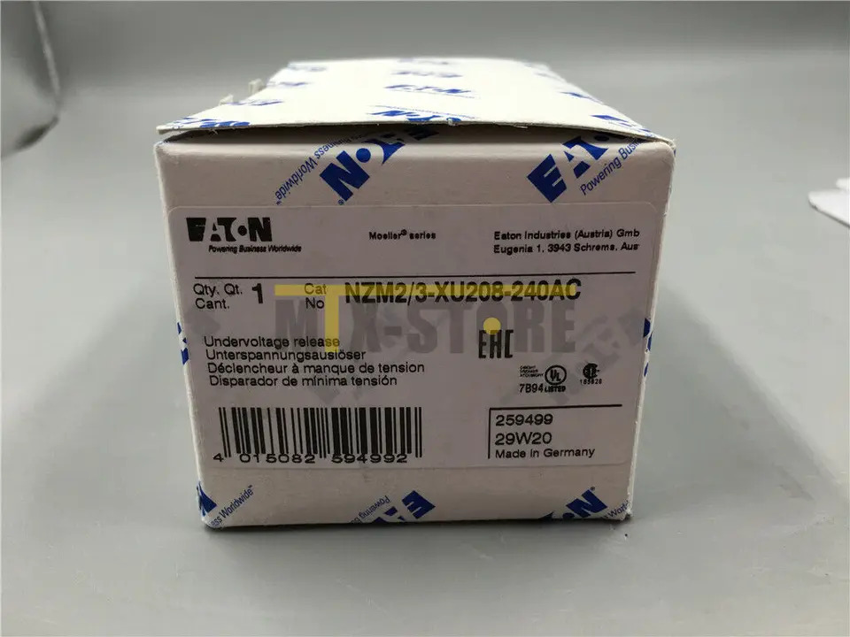 MOELLER 뮬러 브레이커 저전압 NZM2/3-XU208-240AC