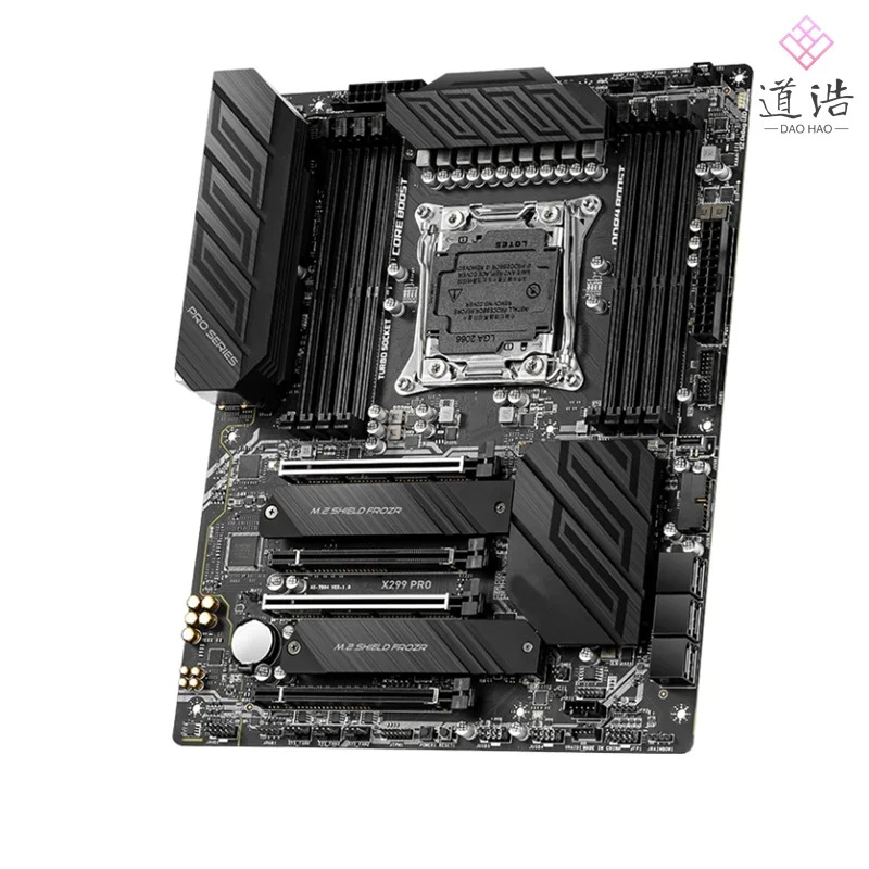 X299 PRO 마더보드256GB M.2 LGA 2066 DDR4 메인보드 완전 작동 리퍼