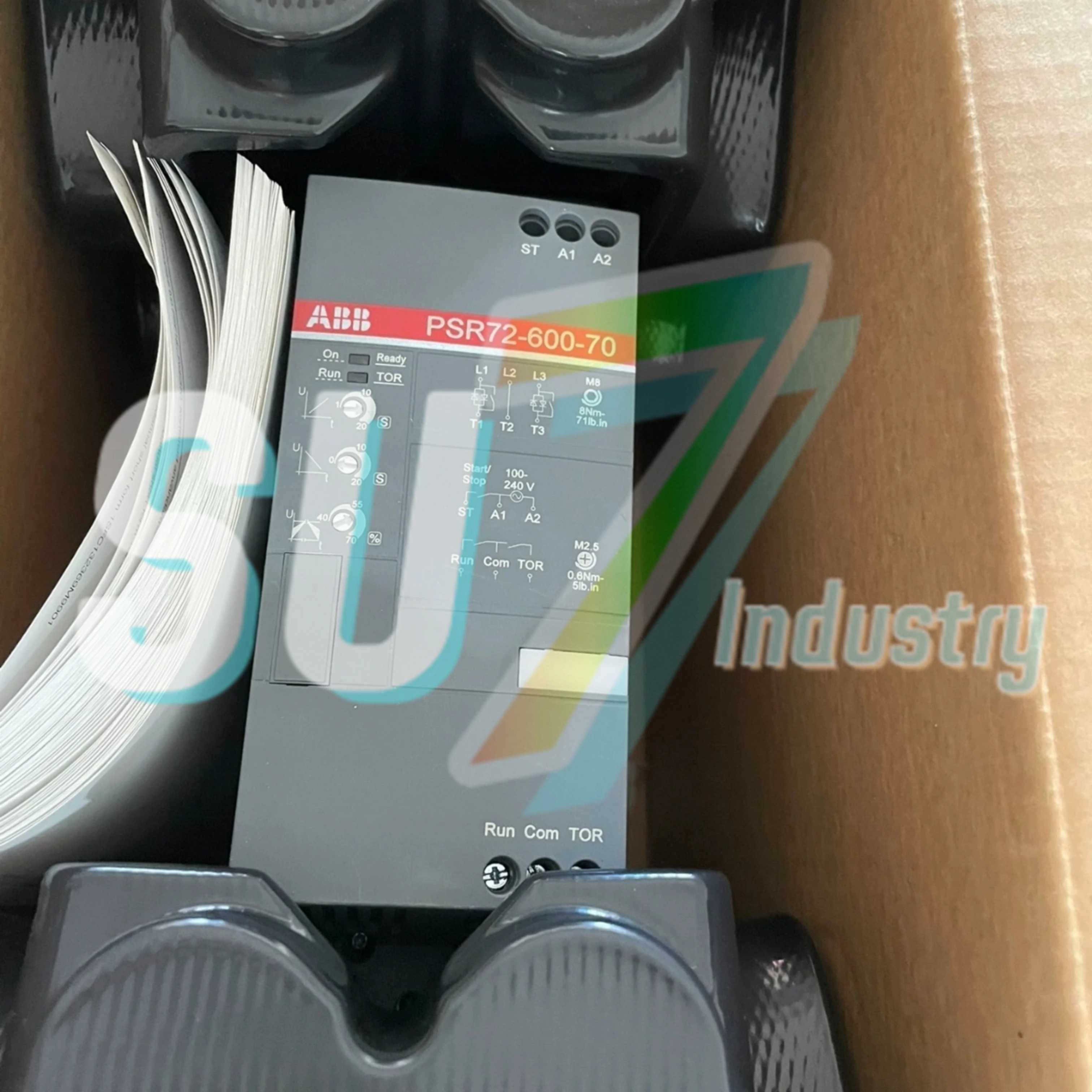 오리지널 소프트 스타터 PSR60-600-7030KWPSR72-600-7037KW PSR85-600-7045KW PSR105-600-7055KW