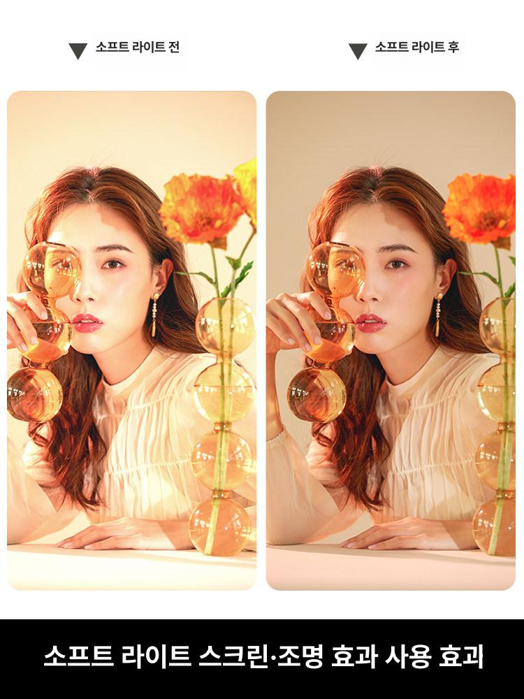 촬영용 대형 반사판 스튜디오 라이팅 소프트박스 확산 스크린 전문가용 플립형 조명 보조판 사진 영상 세트 - 상세 이미지 4