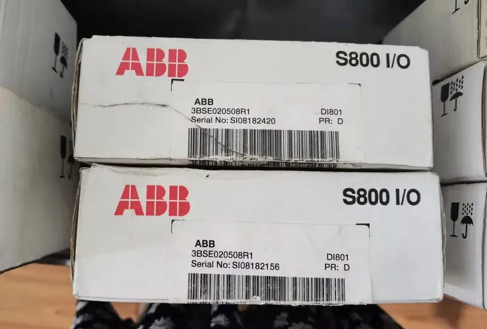 오리지널 ABB PLC 모듈 DI801 3BSE020508R1 신