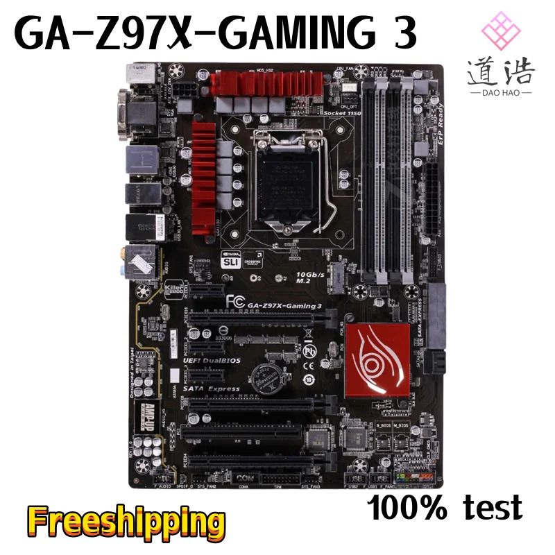 GA-Z97X-GNG 3 마더보드 32GB PCI-E3.0 M.2 HDMI LGA 1150 DDR3 Z97 메인보드 리퍼 완료