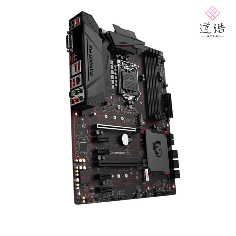 H270 GNG M3 마더보드64GB 2xM.2 HDMI LGA 1151 DDR4 메인보드 완전 작동 리퍼