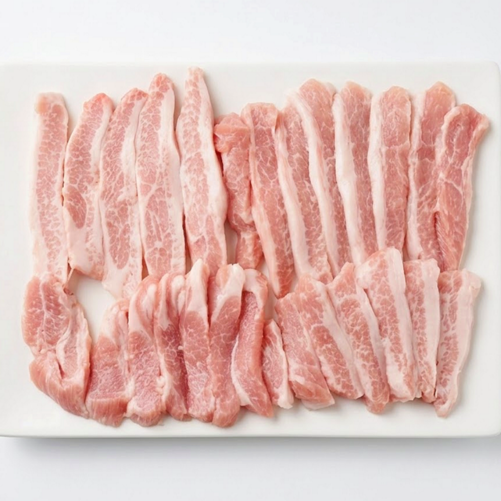 돼지고기 항정살 통 항정 수육용 구이 2kg 냉동 원육 수입 - 상세 이미지 2