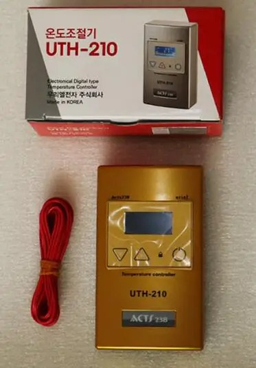 스팀 룸 소재 전기 난방 필름 UTH210 터치 온도조절기 UTH200 업그레이드 버전