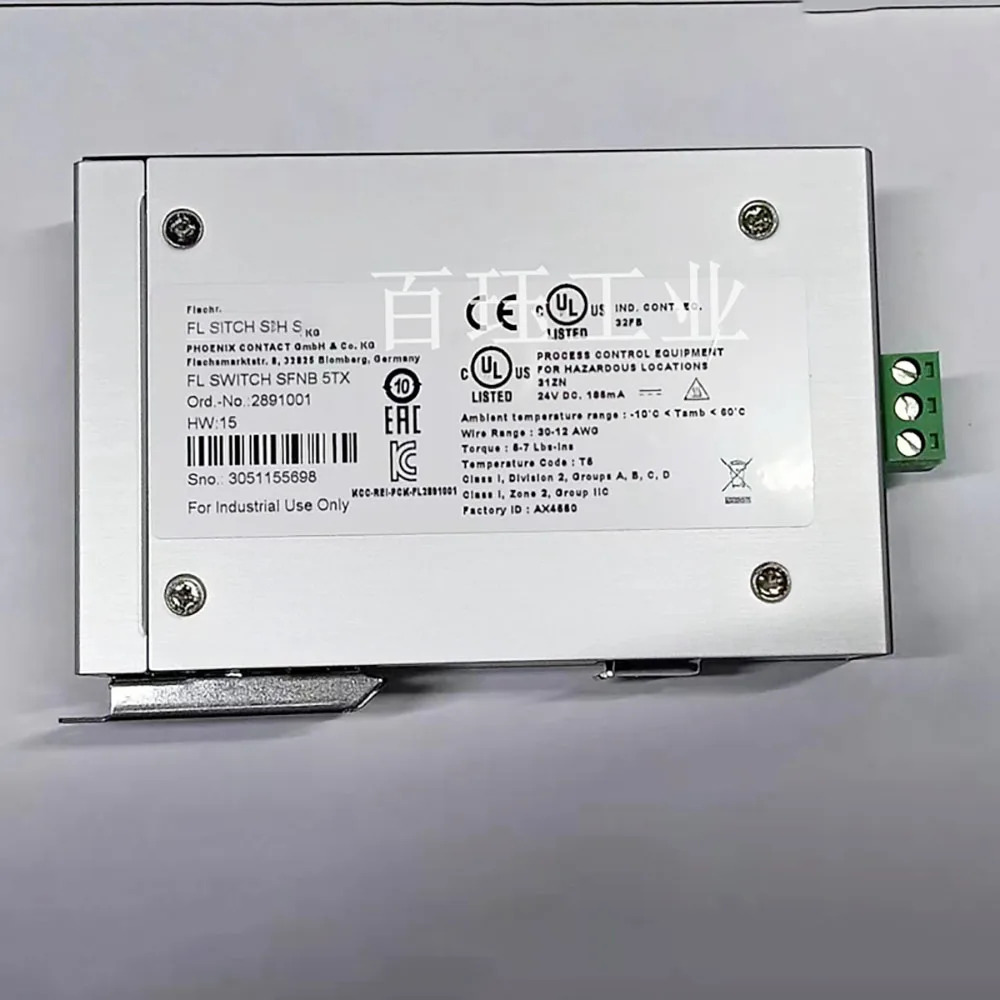 2891001 Phoenix 산업이더넷 스위치- FL 스위치 SFNB 5TX