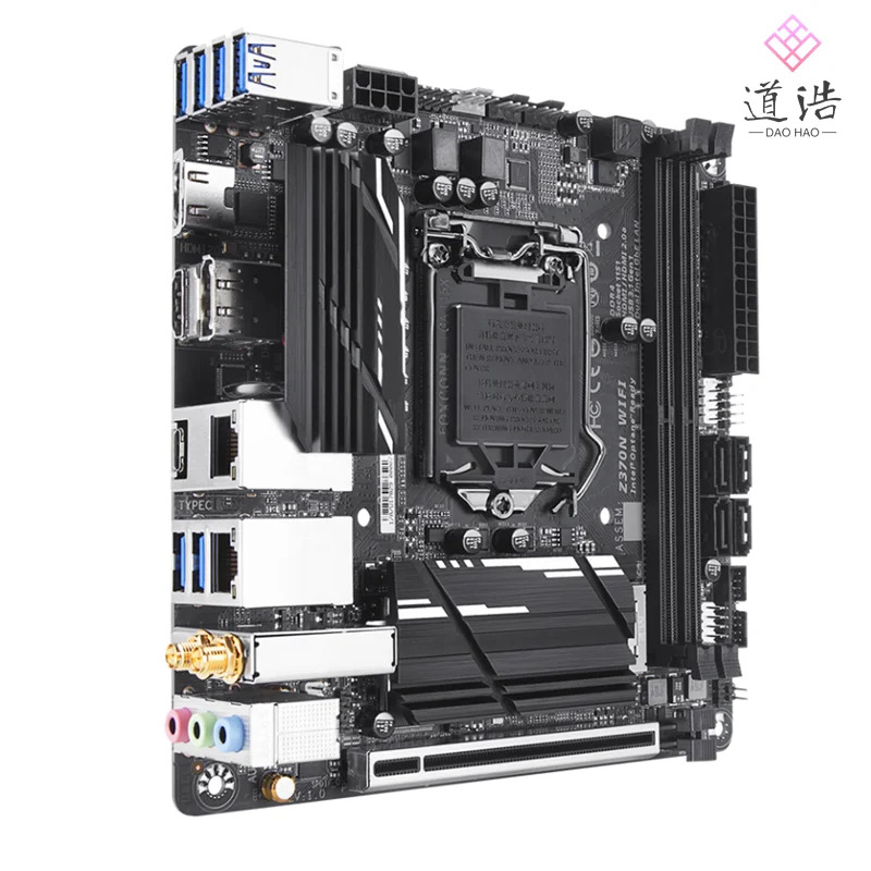 Z370N 와이파이 마더보드 M.2 HDMI SATA3.0 LGA 1151 DDR4 Mini-ITX Z370 메인보드 리퍼 완료