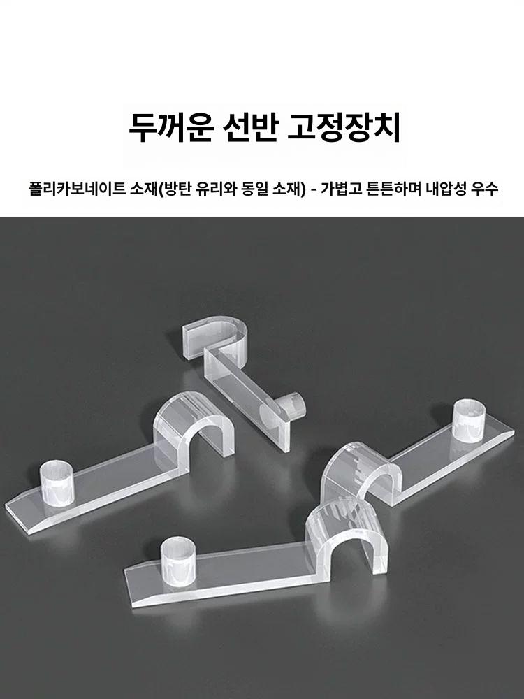 벽선반 책장 수납장 북유럽 원목 모던 철제 진열대 책꽂이 걸이선반 이미지 6