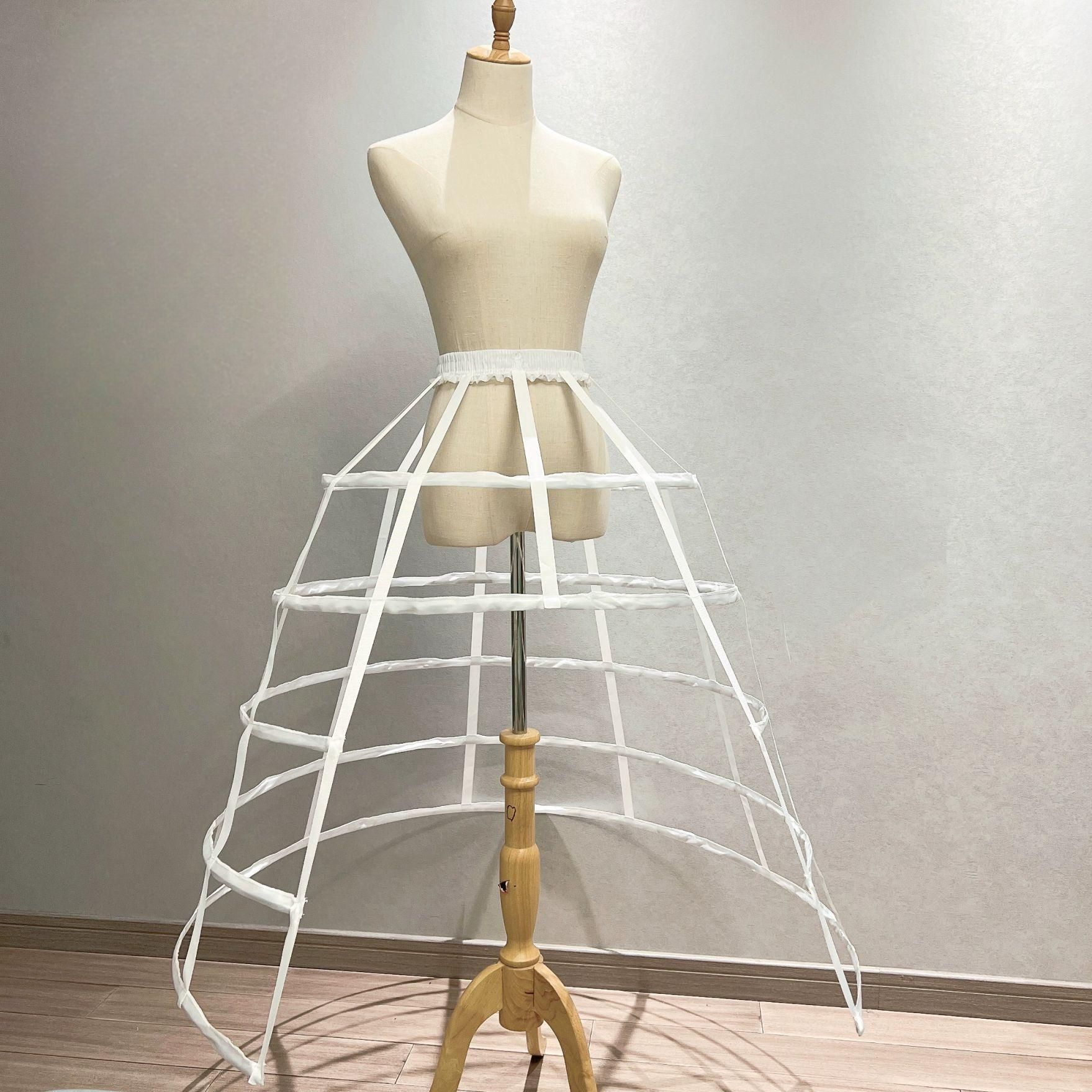 페티코트 스커트 귀족드레스 캉캉 지지대 새장 드레스속치마 풍성한 퍼프 볼륨속치마 - 상품 이미지