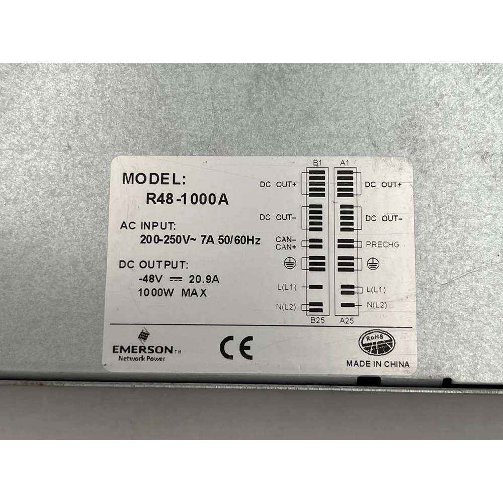 통신 전원 모듈 20A 1000W MAX R48-1000A