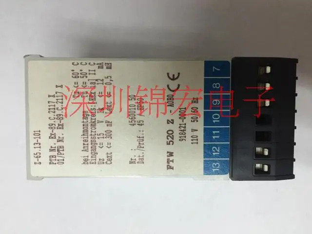 오리지널 FTW520Z-A0B0 컨덕턴스 레벨 트랜스미터 FTW 520 Z 신