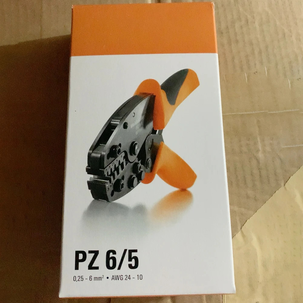 9011460000 Weidmuller 도구 압착 펜치 PZ 6/5 단냉압착 헤드