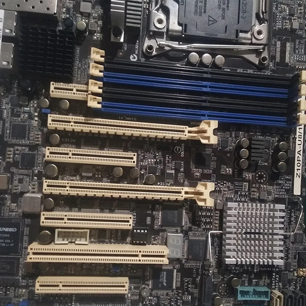 ASUS호환 워크스테이션 마더보드 C612는 E5-2600 V3/E5-1600 V3 시리즈 소켓 2011-3 DDR4 512GB Z10PA-U8/10G-2S를 지원