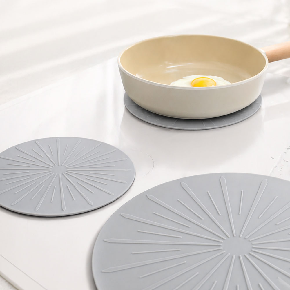 플렉스앤락 실리가드 실리콘 인덕션 보호매트 2mm 논슬립 인덕션 패드 20+25cm set - 상품 이미지