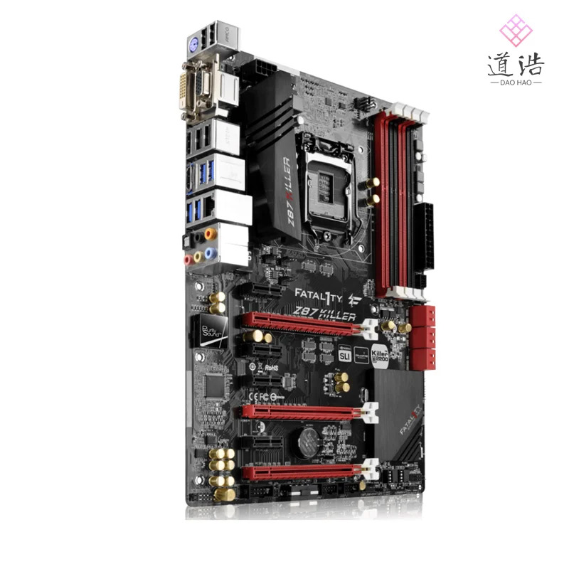 ASRock호환 Z87 KILLER 마더보드 32GB HDMI PCI-E3.0 LGA 1150 DDR3 메인보드 완전 작동 리퍼