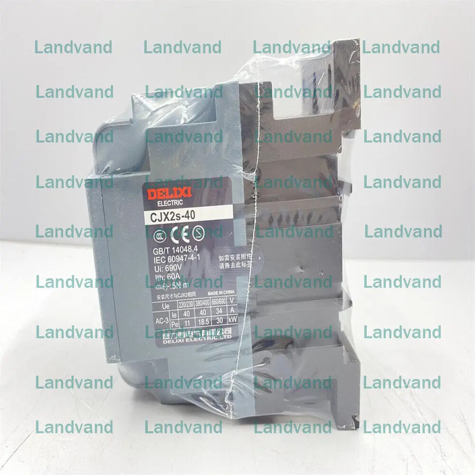 Delixi CJX2s-4011 CJX2s4011 AC 220V 40A 접촉기 1NO 1NC 신