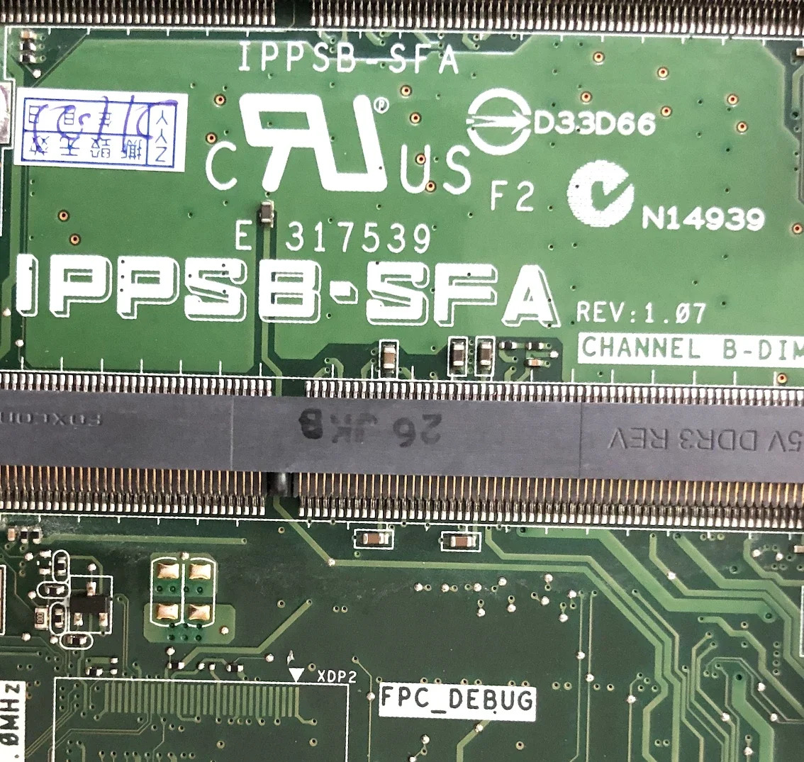 DELL piron 2320 AIO 마더보드IPPSB-SFA 0NV103 NV103 메인보드 완전 작동 리퍼