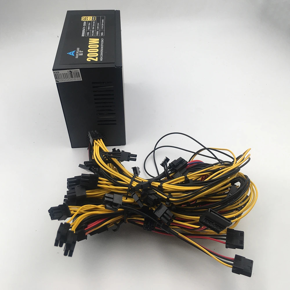 전전원공급장치-2000W 다그래픽 렌더링 지원 95 PLUS Gold 인증 Hot